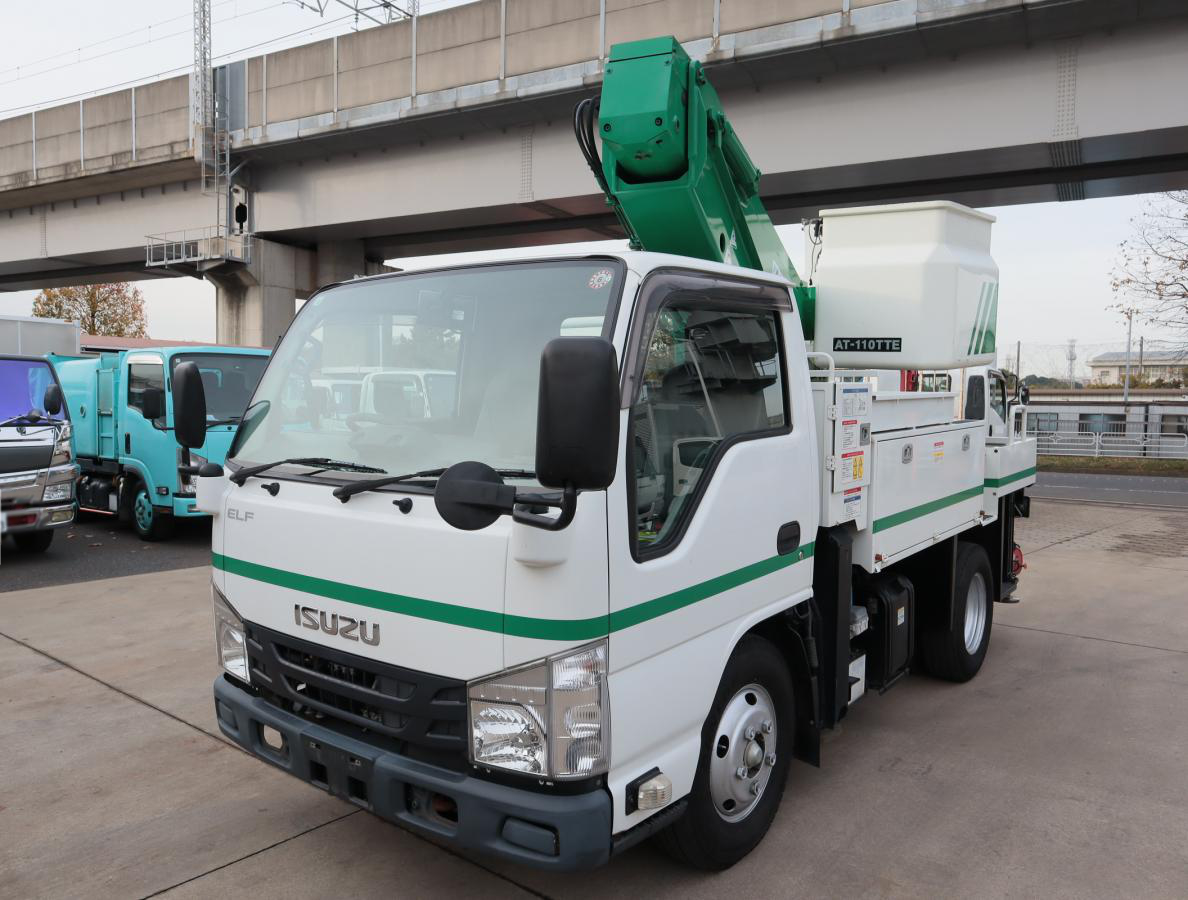 いすゞ エルフ 小型 高所・建柱車 高所作業車 2RG-NKR88AN