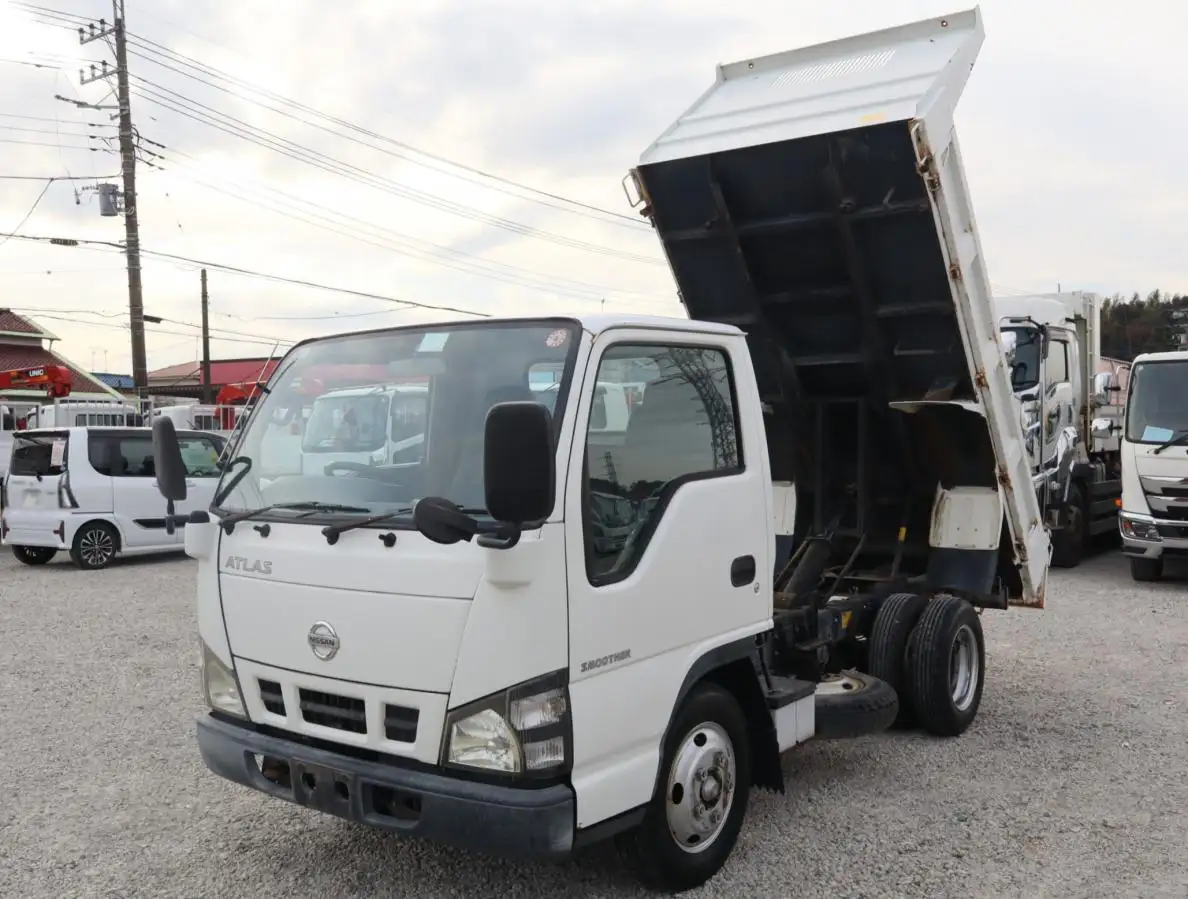 日産 アトラス 小型 ダンプ 強化 PB-AKR81ADの中古トラック画像1