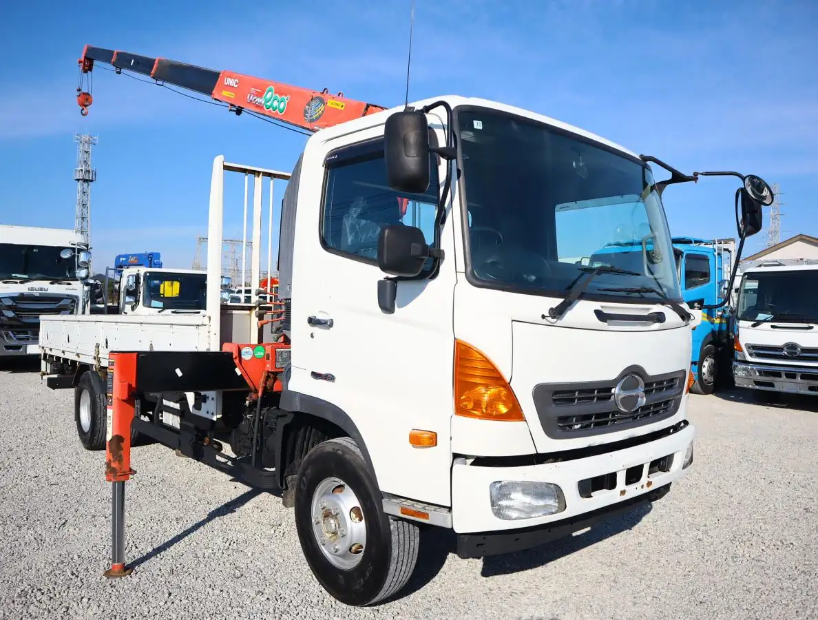 日野 レンジャー 中型/増トン クレーン付 4段 ラジコンの中古トラック画像2