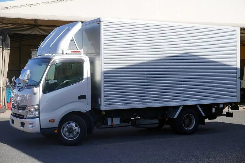 トヨタ トヨエース 小型 アルミバン パワーゲート TKG-XZU710の中古トラック画像1