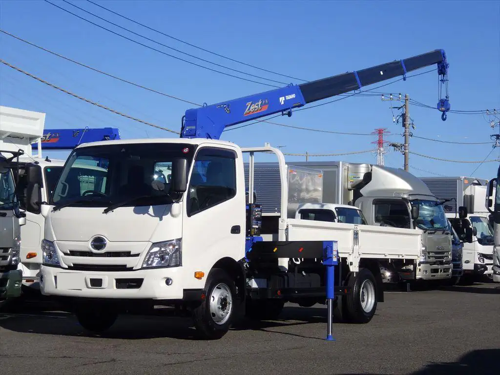 日野 デュトロ 小型 クレーン付 4段 ラジコンの中古トラック画像1