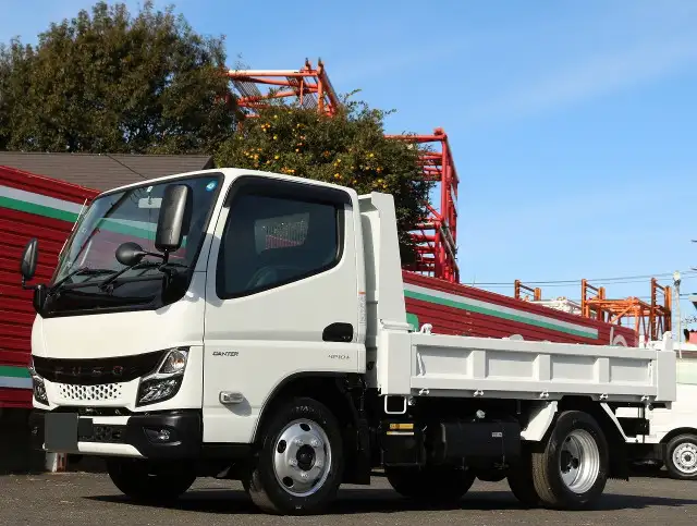 三菱 キャンター 小型 ダンプ 強化 コボレーンの中古トラック画像1