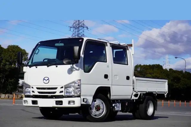マツダ タイタン 小型 平ボディ Wキャブ 床鉄板 の中古トラック【車両No.179966】