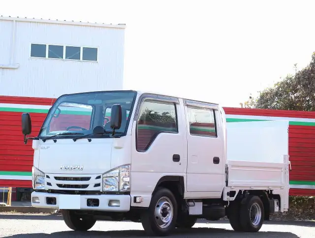 いすゞ エルフ 小型 平ボディ 10尺 TRG-NHR85A の中古トラック