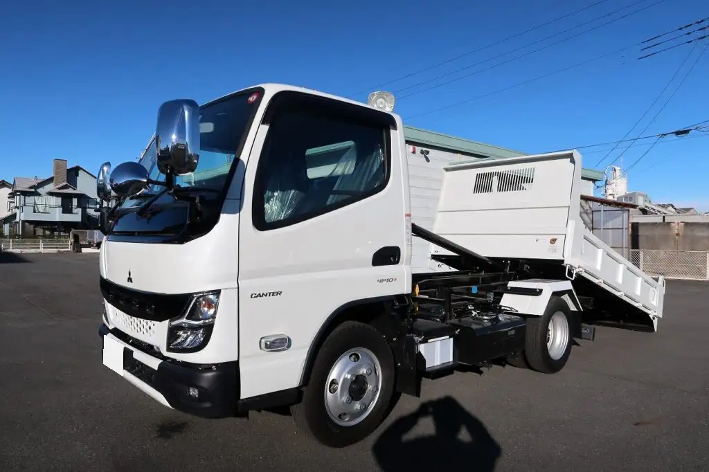 三菱 キャンター 小型 ダンプ Lゲート ローダー の中古トラック【車両No.179788】