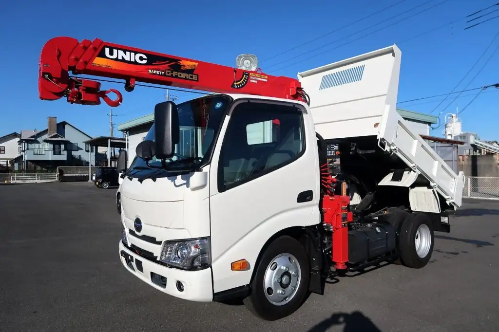 日野 デュトロ 小型 ダンプ クレーン付き 2RG-XZU600T の中古トラック【車両No.179791】