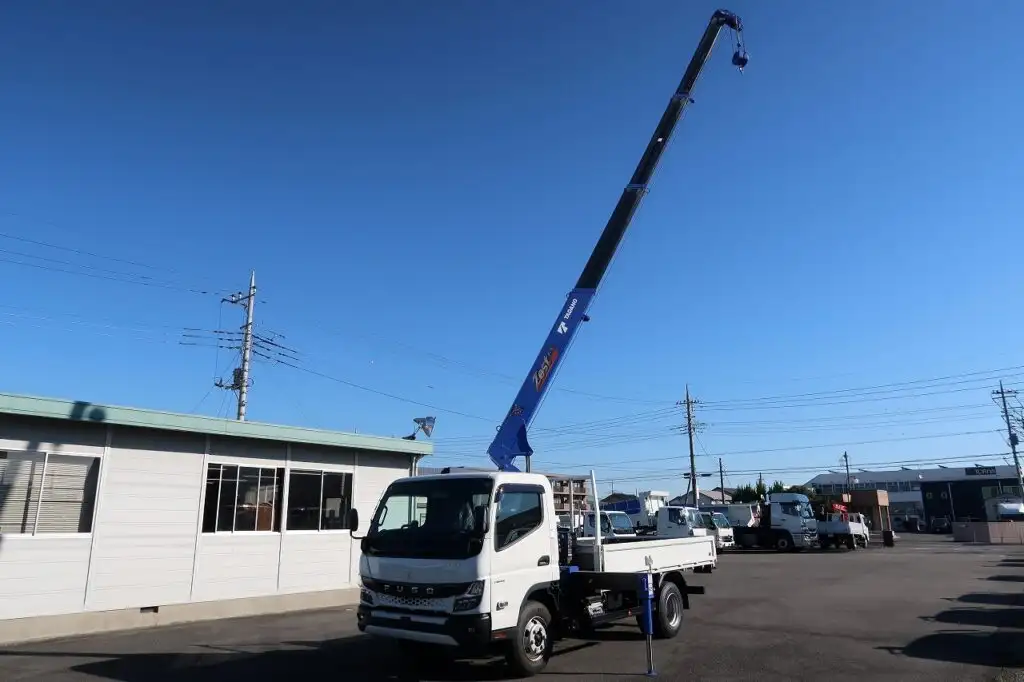 三菱 キャンター 小型 クレーン付 4段 ラジコンの中古トラック画像6