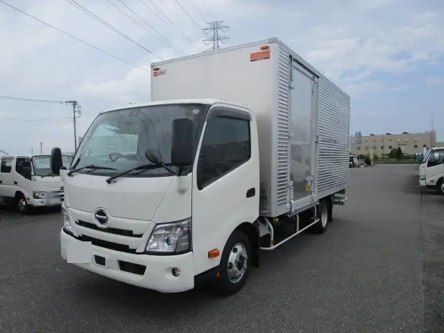 日野 デュトロ 小型 アルミバン パワーゲート サイドドアの中古トラック画像1
