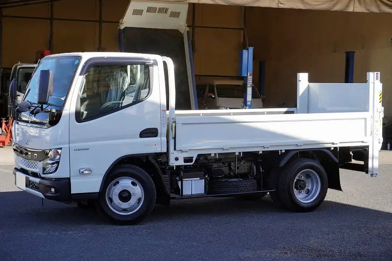 三菱 キャンター 小型 平ボディ パワーゲート 2RG-FBAV0｜画像1