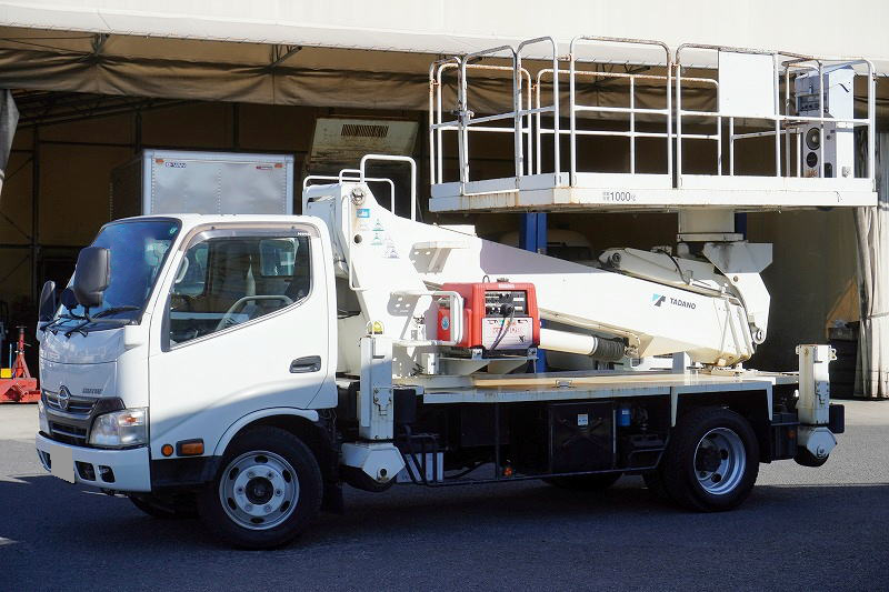 日野 デュトロ 小型 高所・建柱車 高所作業車 TKG-XZU650F