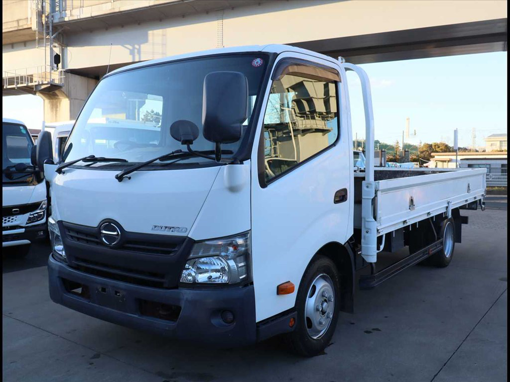 日野 デュトロ 小型 平ボディ ワイドロング TKG-XZC710M