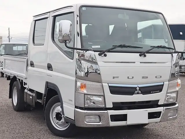 三菱 キャンター 小型 平ボディ Wキャブ TPG-FBA00の中古トラック画像2