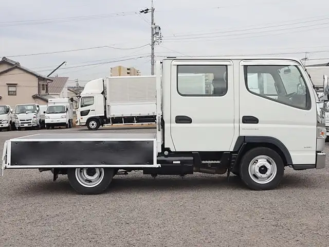 三菱 キャンター 小型 平ボディ Wキャブ TPG-FBA00の中古トラック画像7