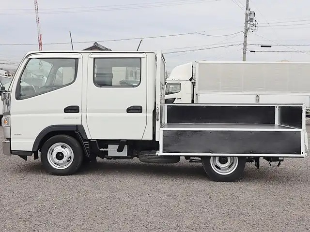 三菱 キャンター 小型 平ボディ Wキャブ TPG-FBA00の中古トラック画像6