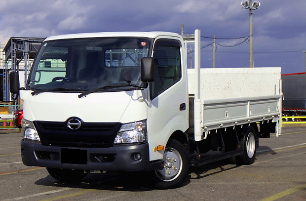 日野 デュトロ 小型 平ボディ ワイドロング SKG-XZC710M