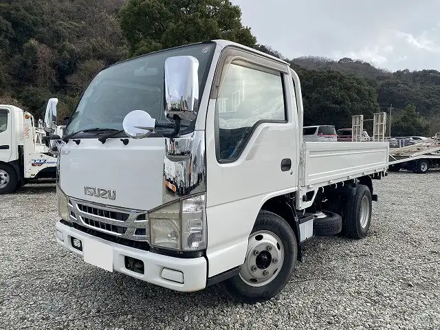 いすゞ エルフ 小型 平ボディ BDG-NKR85A H19の中古トラック画像1