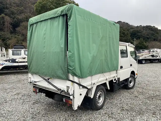 トヨタ ダイナ 小型 平ボディ Wキャブ 幌の中古トラック画像3
