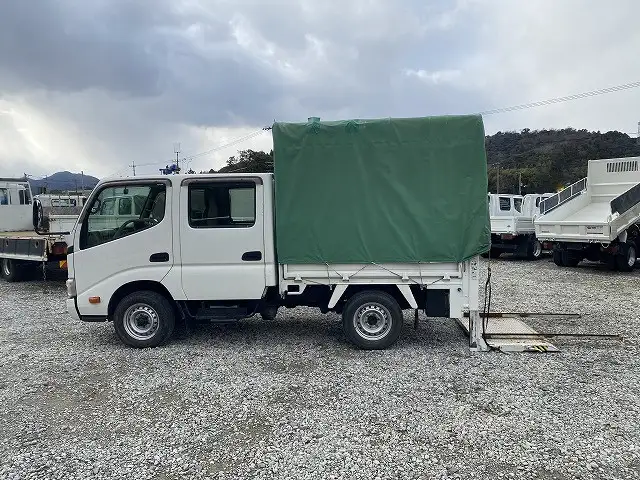 トヨタ ダイナ 小型 平ボディ Wキャブ 幌の中古トラック画像8