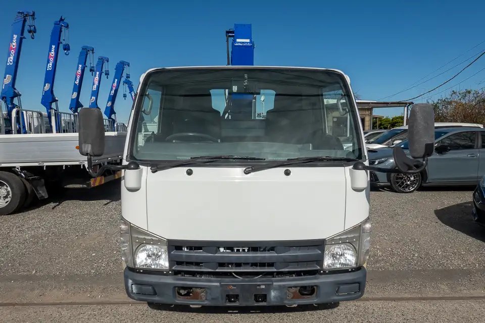いすゞ エルフ 小型 クレーン付 3段 ラジコンの中古トラック画像2