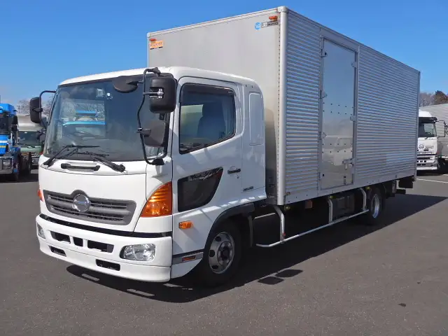 日野 レンジャー 中型/増トン アルミバン パワーゲート 床鉄板 の中古トラック【車両No.180274】
