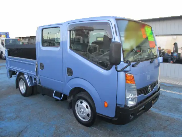 日産 アトラス 小型 平ボディ Wキャブ パワーゲートの中古トラック画像2