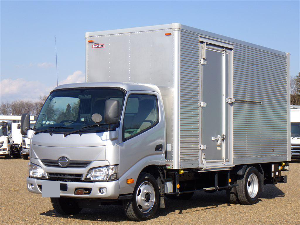 日野 デュトロ 小型 アルミバン 標準ロング TKG-XZU655M