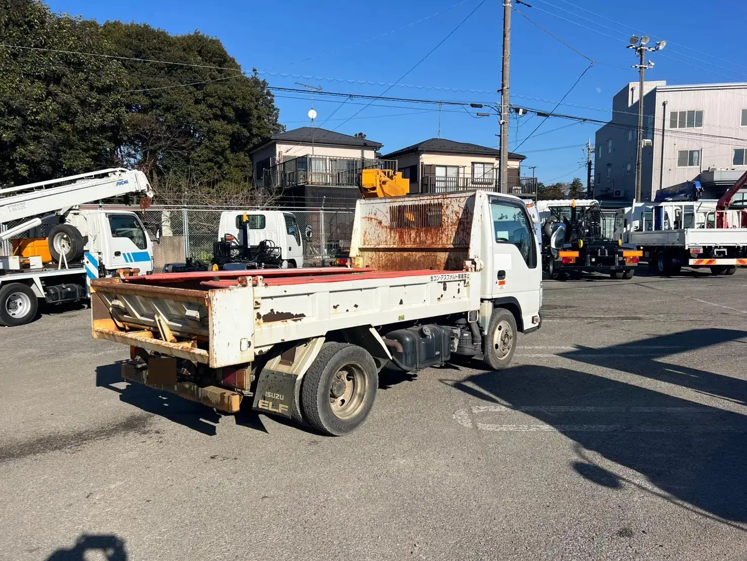 いすゞ エルフ 小型 ダンプ Lゲート コボレーンの中古トラック画像4