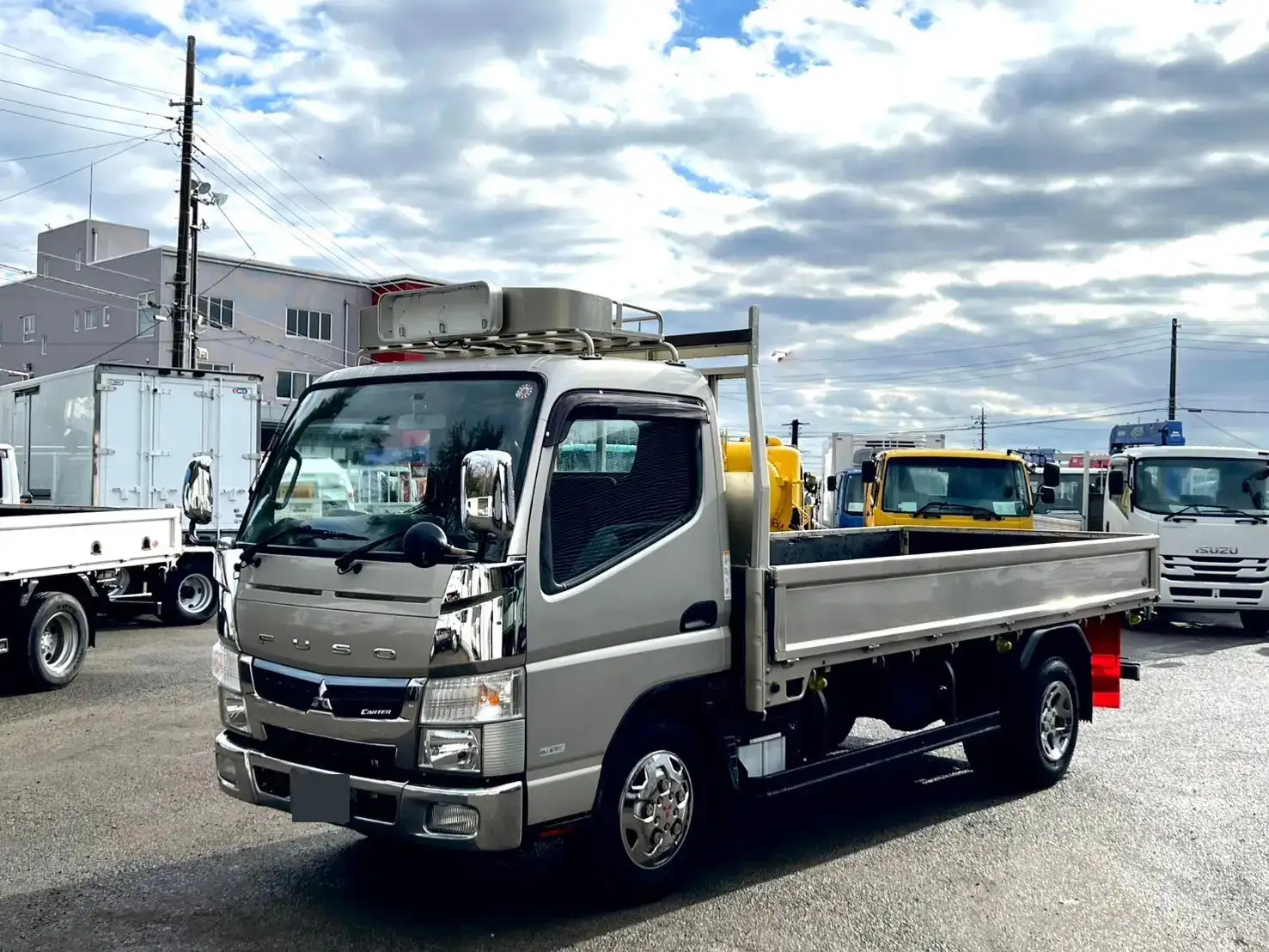 三菱 キャンター 小型 平ボディ TPG-FEA50 H29の中古トラック画像1