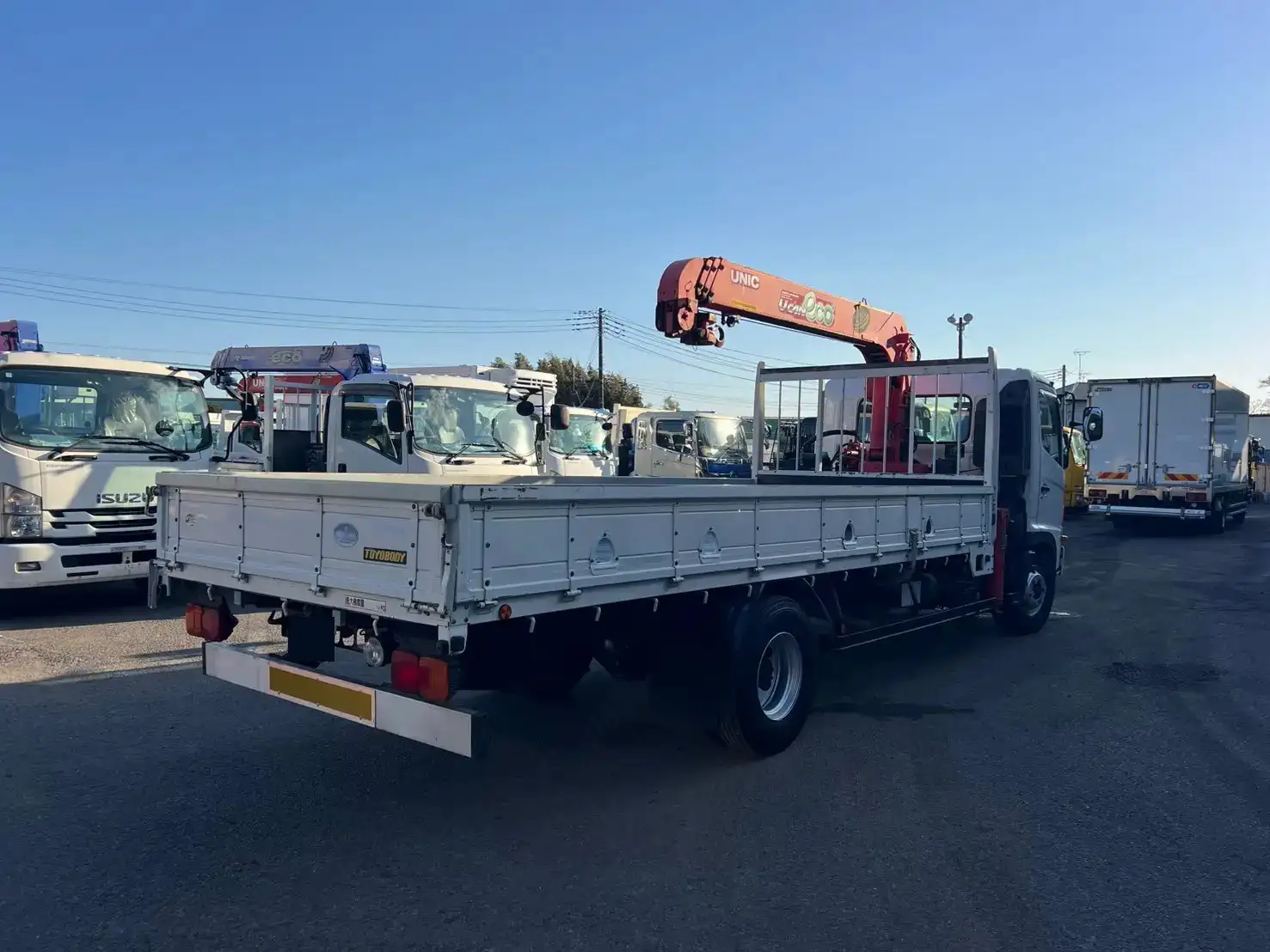 日野 レンジャー 中型/増トン クレーン付 標準 BKG-FC7JKYA の