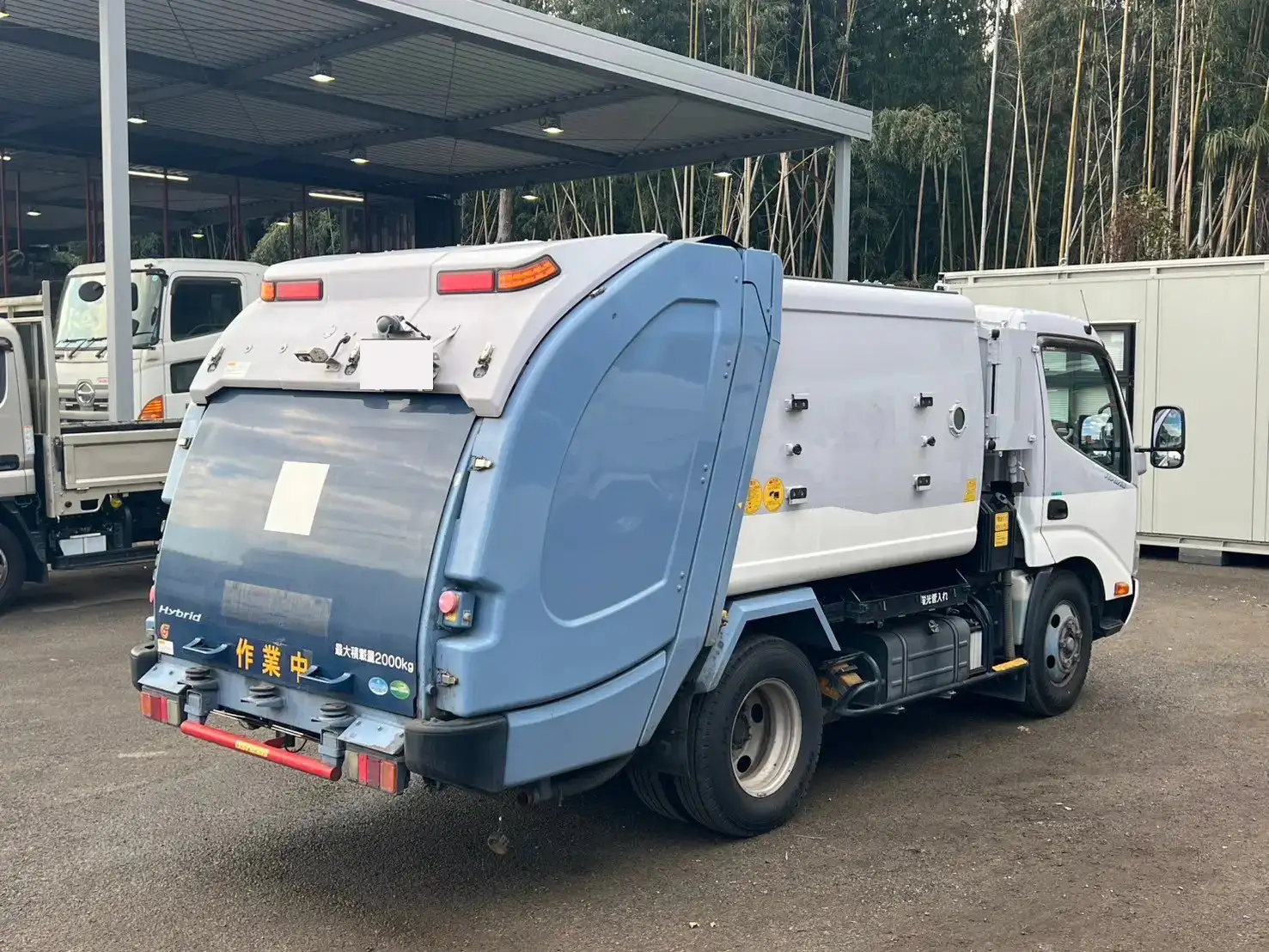 日野 デュトロ 小型 パッカー車 巻き込み式 回転ダンプ式の中古トラック画像3