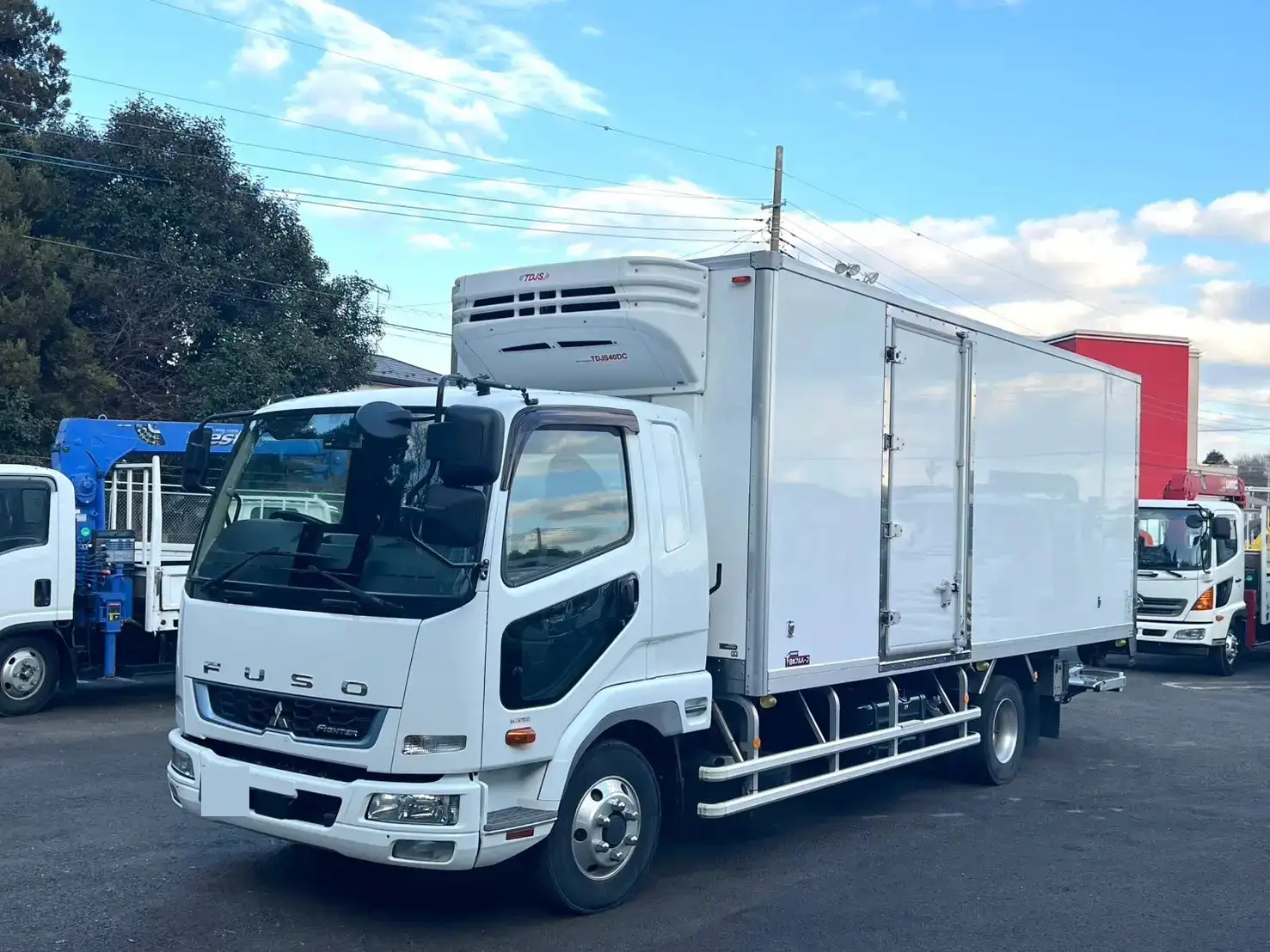 三菱 ファイター 中型/増トン 冷凍冷蔵 低温 パワーゲートの中古トラック画像1