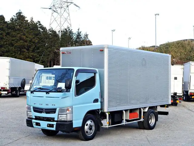 三菱 キャンター 小型 アルミバン シャッター式 TKG-FEA50｜画像1