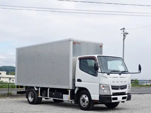三菱 キャンター 小型 アルミバン シャッター式 TKG-FEA50 の中古トラック【車両No.180340】