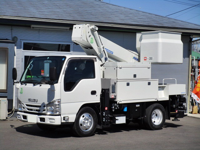 いすゞ エルフ 小型 高所・建柱車 高所作業車 TPG-NKR85AN