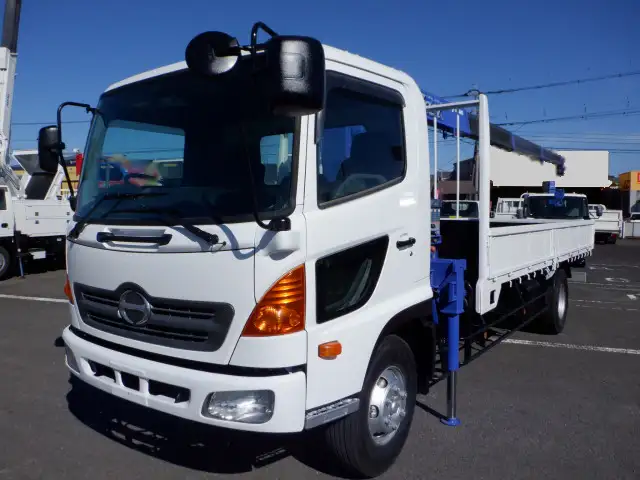 日野 レンジャー 中型/増トン クレーン付 4段 ラジコンの中古トラック画像1