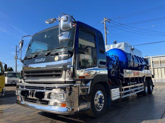 いすゞ ギガ 大型 タンク車 汚泥吸引車 2PG-CYZ77CM の中古トラック【車両No.143035】