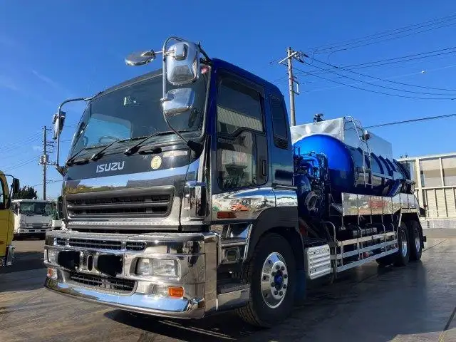 いすゞ ギガ 大型 タンク車 汚泥吸引車 PJ-CYZ51V6 の中古トラック【車両No.180427】