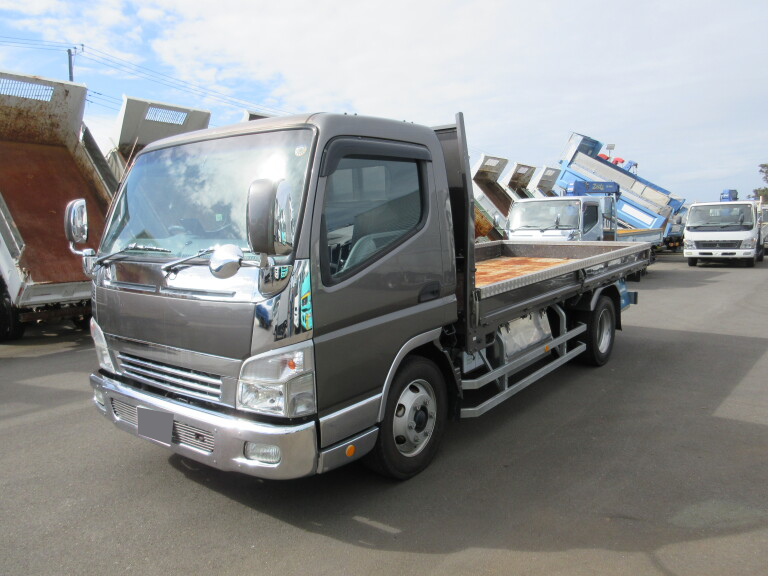 三菱 キャンター 小型 平ボディ ワイドロング PDG-FE83DY