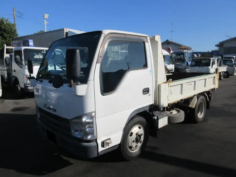 いすゞ エルフ 小型 ダンプ 強化 コボレーンの中古トラック画像1