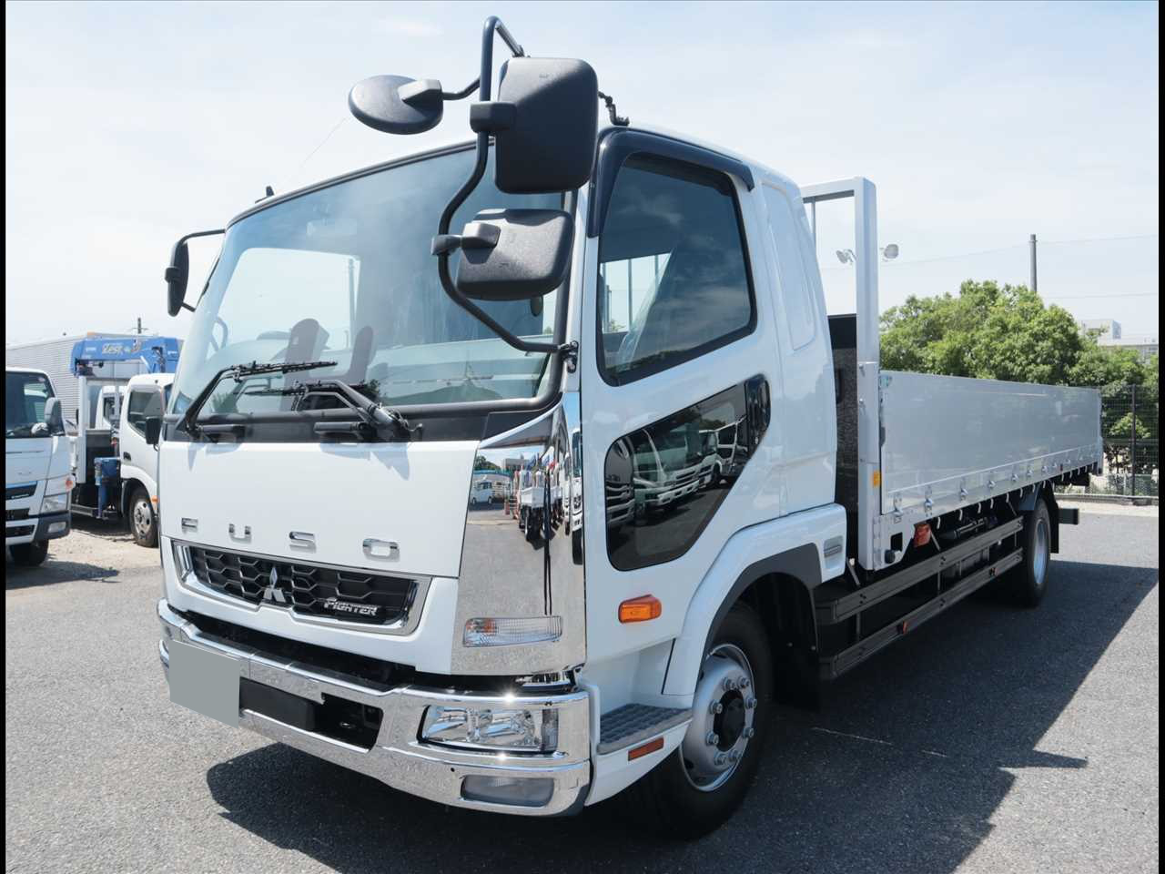 三菱 ファイター 中型/増トン 平ボディ ワイド 2KG-FK62FZ