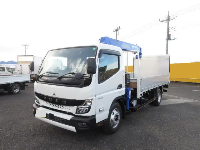 三菱 キャンター 小型 クレーン付 パワーゲート アルミブロック の中古トラック【車両No.180477】