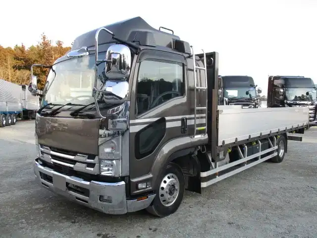 いすゞ フォワード 中型/増トン 平ボディ アルミブロック エアサス の中古トラック【車両No.180534】