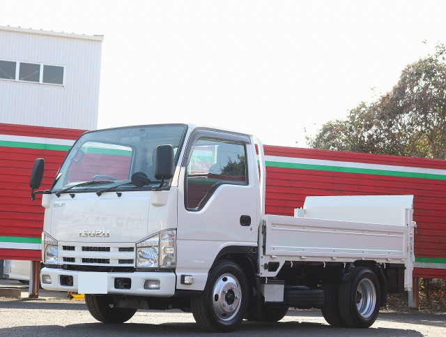 いすゞ エルフ 小型 平ボディ 10尺 TKG-NKR85A