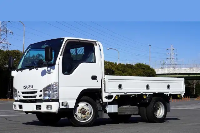 いすゞ エルフ 小型 平ボディ 床鉄板 TRG-NJS85A の中古トラック【車両No.180546】