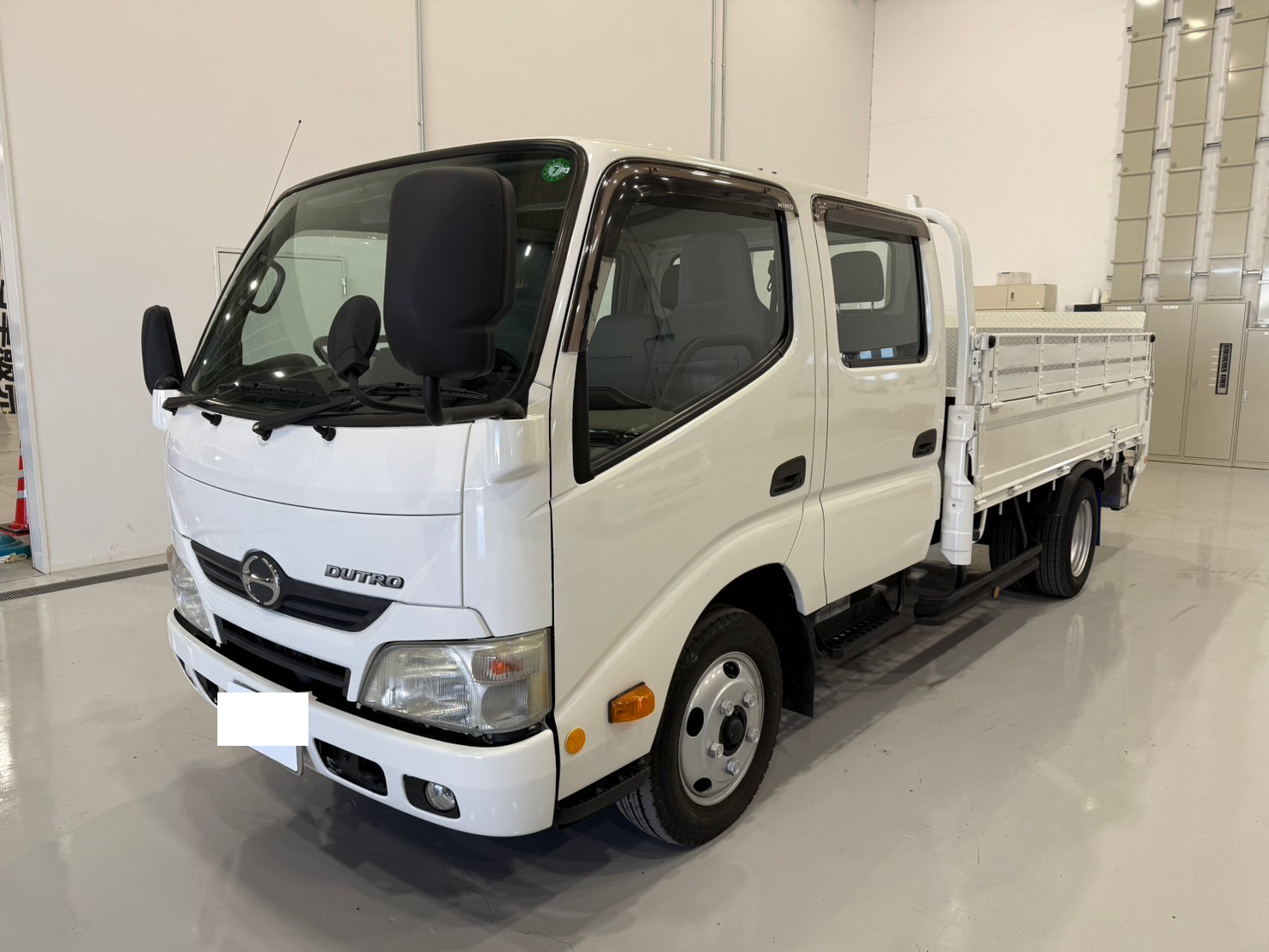 日野 デュトロ 小型 平ボディ Wキャブ(ダブルキャブ) パワーゲート｜画像1