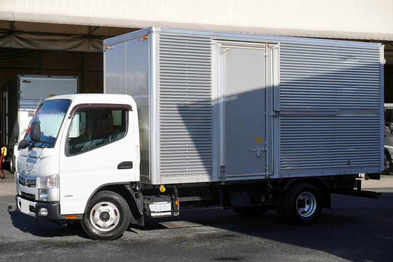 三菱 キャンター 小型 アルミバン 標準ロング