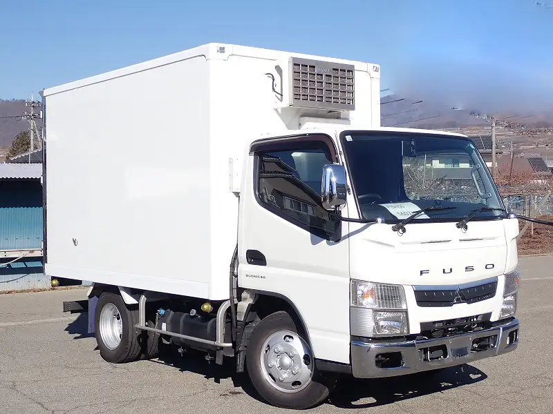 三菱 キャンター 小型 冷凍冷蔵 低温 床ステンの中古トラック画像2