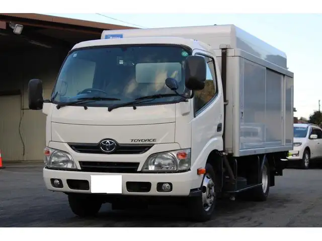 トヨタ トヨエース 小型 アルミバン ボトルカー サイドドアの中古トラック画像1