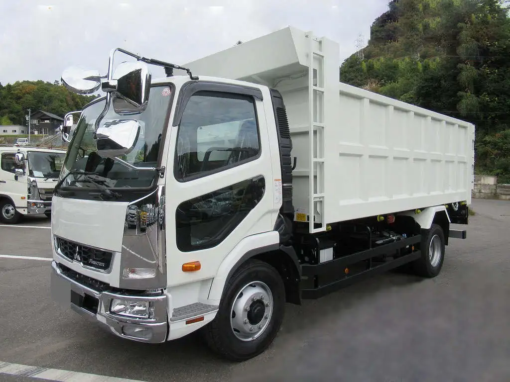 三菱 ファイター 中型/増トン ダンプ 土砂禁 2KG-FK72FZの中古トラック画像1