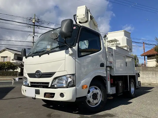 日野 デュトロ 小型 高所・建柱車 高所作業車 電工仕様｜画像1